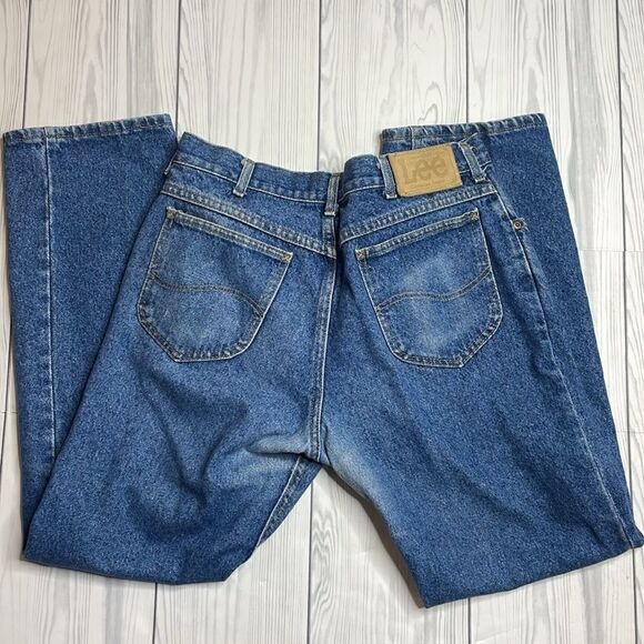 90s Vintage Lee riders Straight Leg Jeans 31” waist made in the USA - Picture 8 of 10